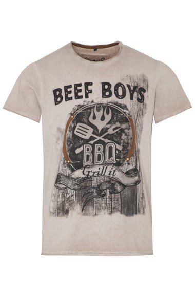 HangOwear Shirt Beef Boys greige