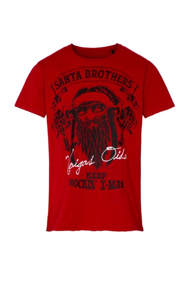 T-Shirt Santa Brothers rot 