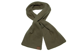 Feinstrickschal olive/anthrazit 