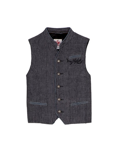 Spieth & Wensky Kinderweste Branko blau